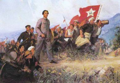 毛泽东诗词中的红旗